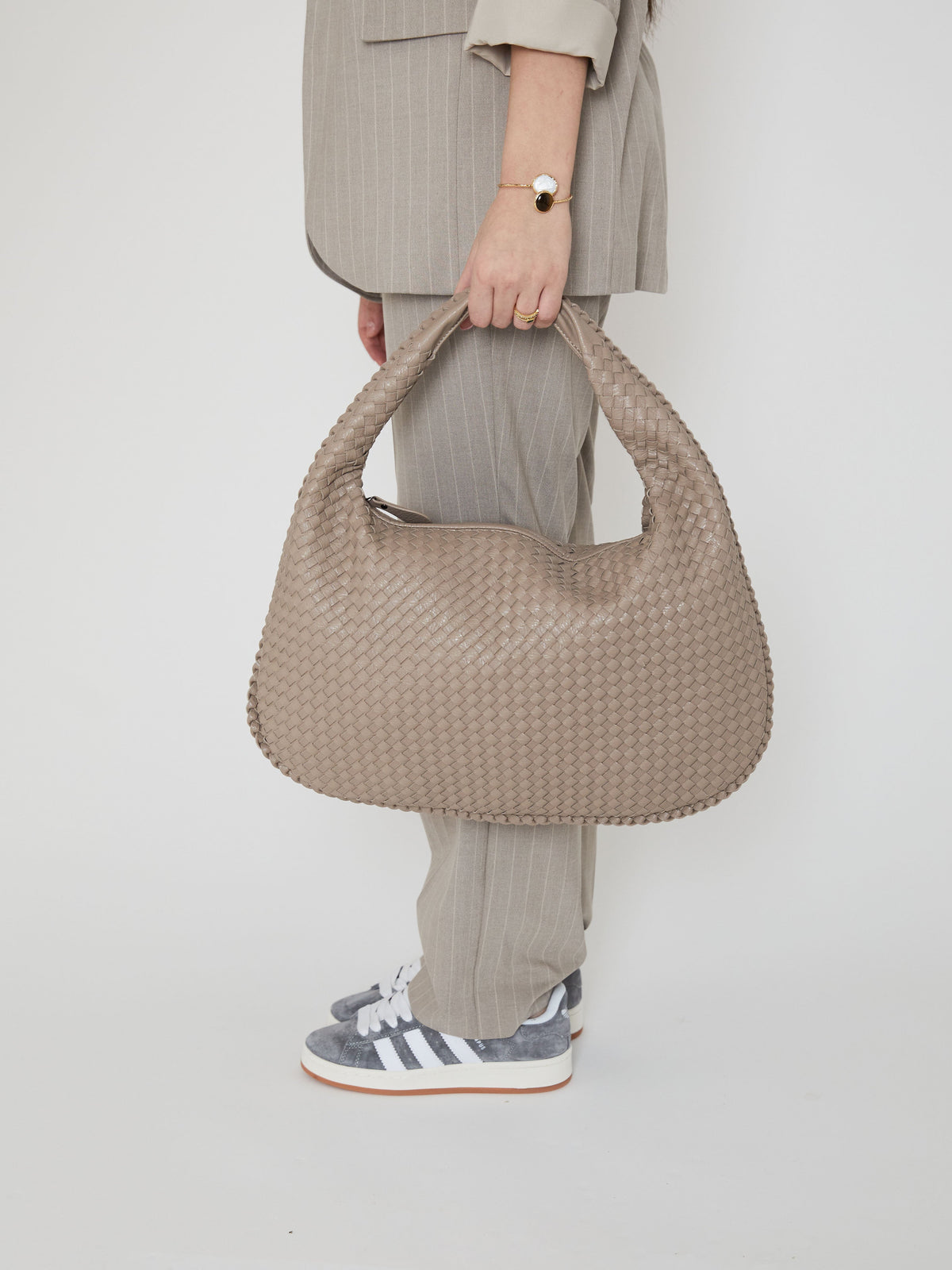 MILA | SAC TRESSÉ EN CUIR VÉGÉTALIEN