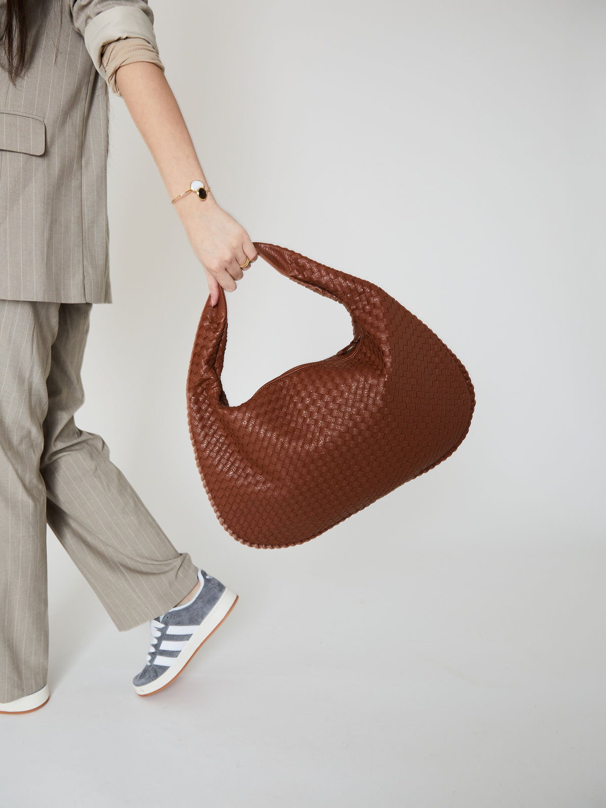 MILA | SAC TRESSÉ EN CUIR VÉGÉTALIEN
