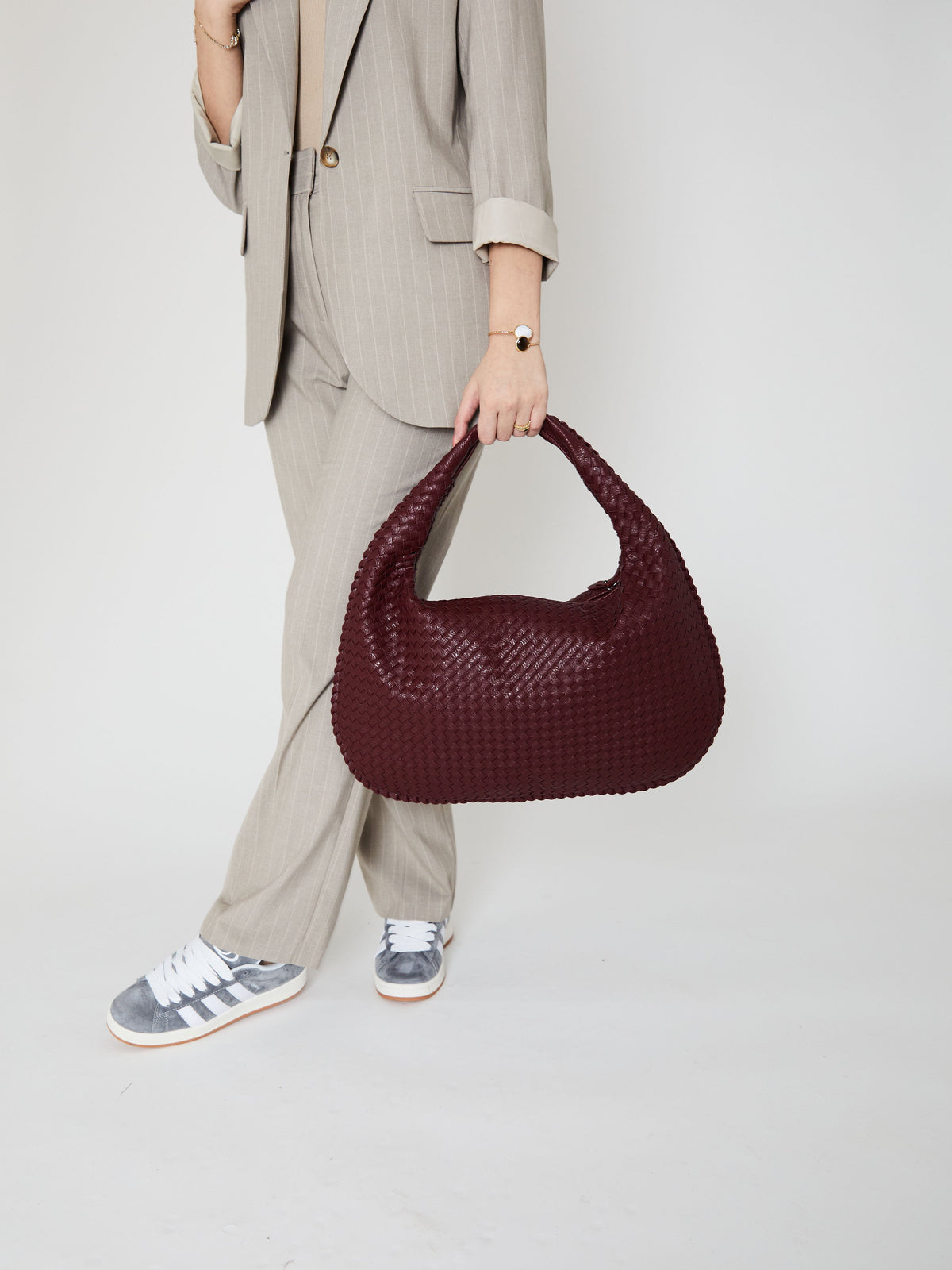 MILA | SAC TRESSÉ EN CUIR VÉGÉTALIEN