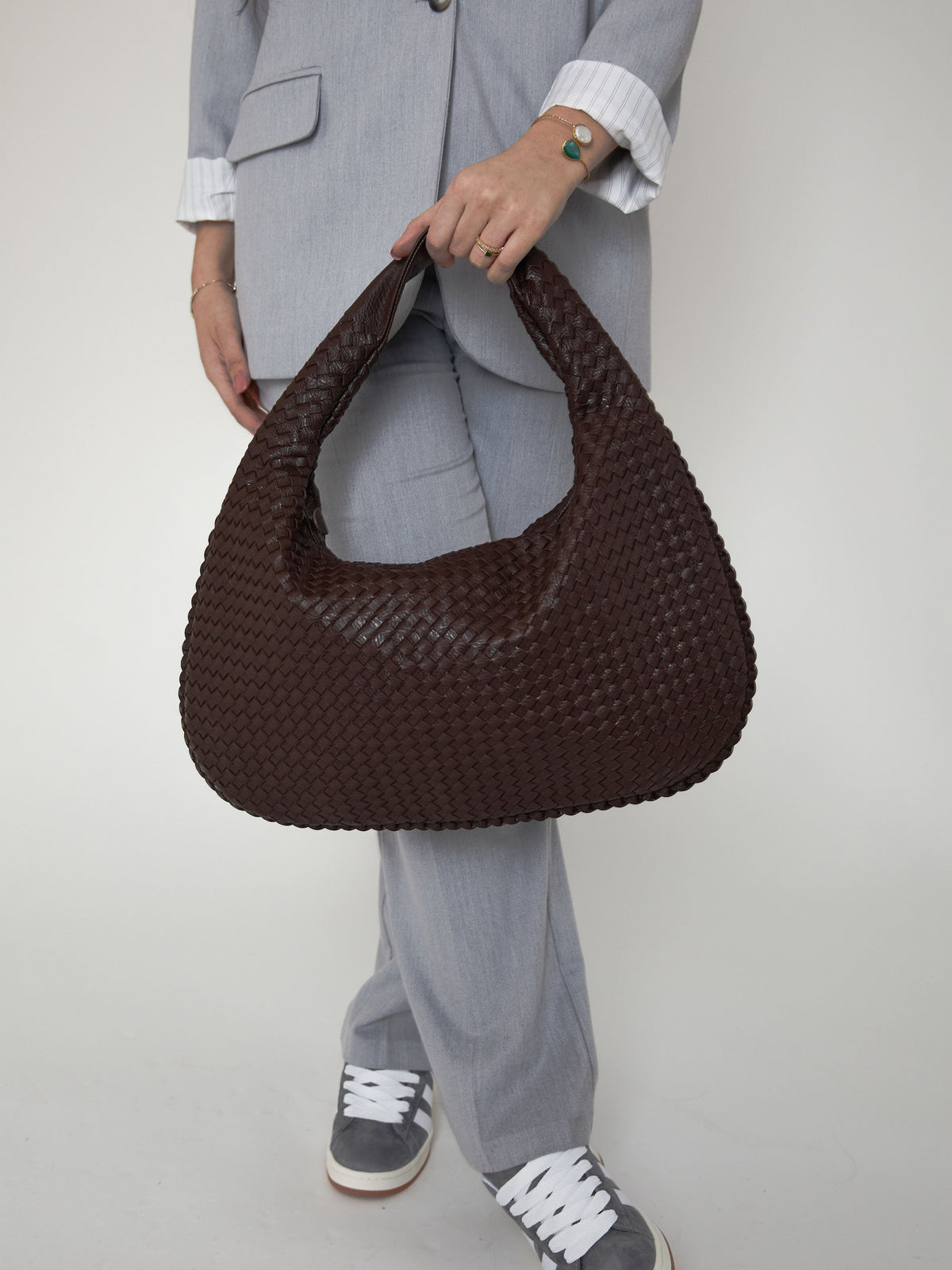 MILA | SAC TRESSÉ EN CUIR VÉGÉTALIEN