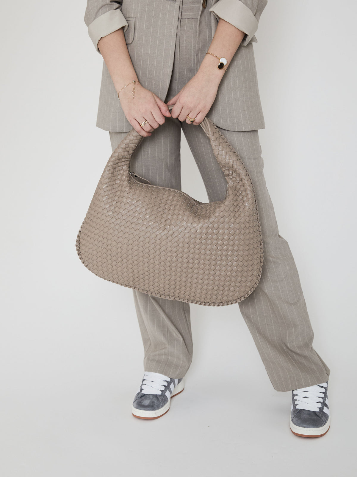 MILA | SAC TRESSÉ EN CUIR VÉGÉTALIEN