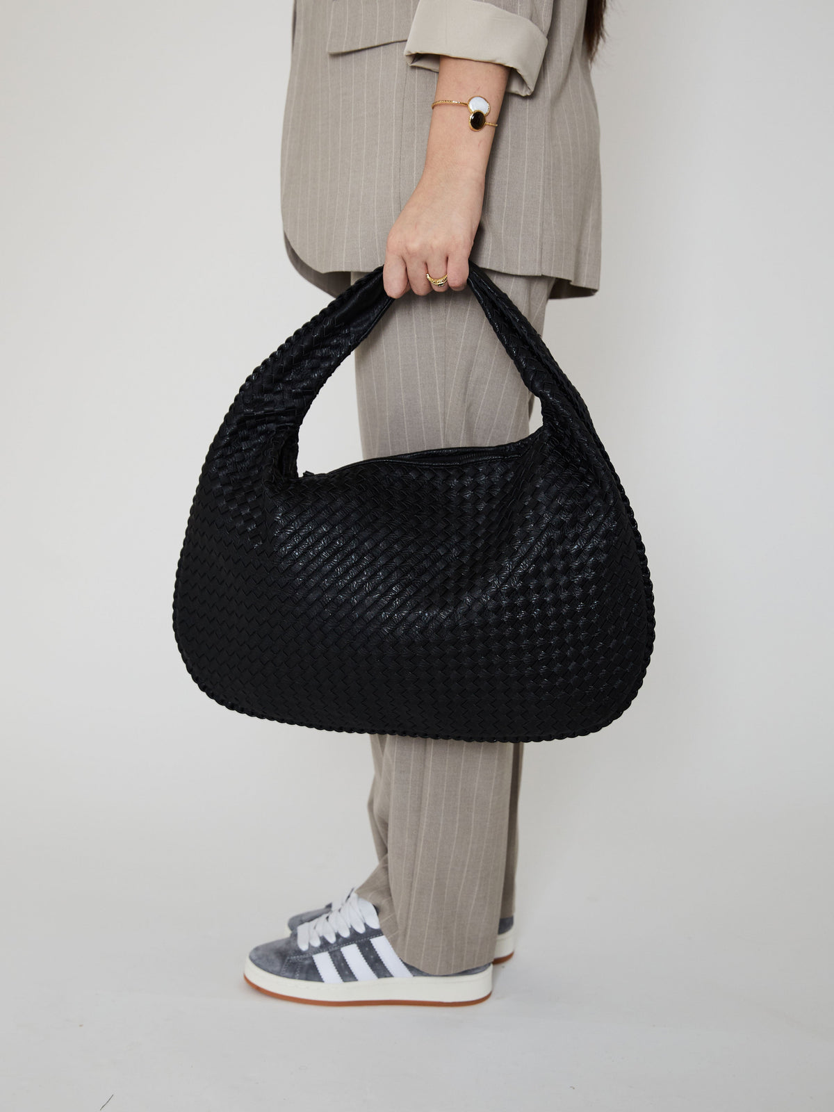 MILA | SAC TRESSÉ EN CUIR VÉGÉTALIEN