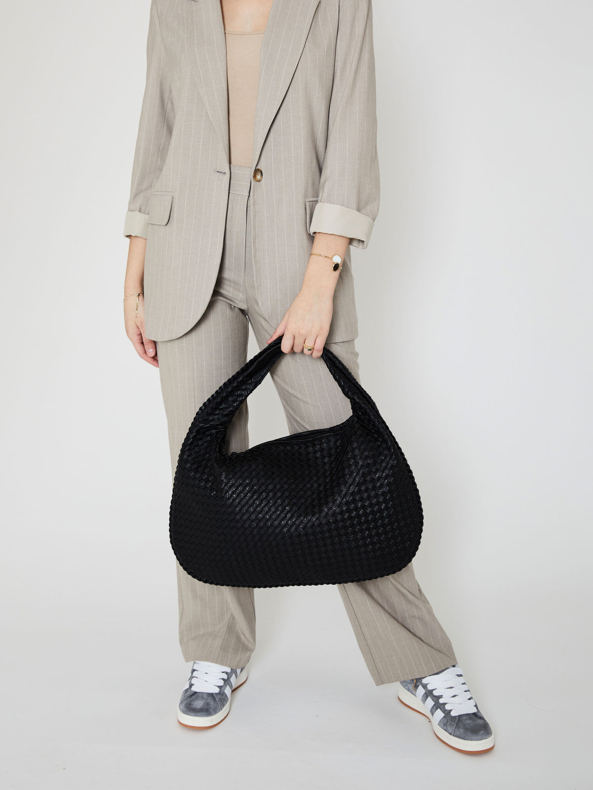 MILA | SAC TRESSÉ EN CUIR VÉGÉTALIEN