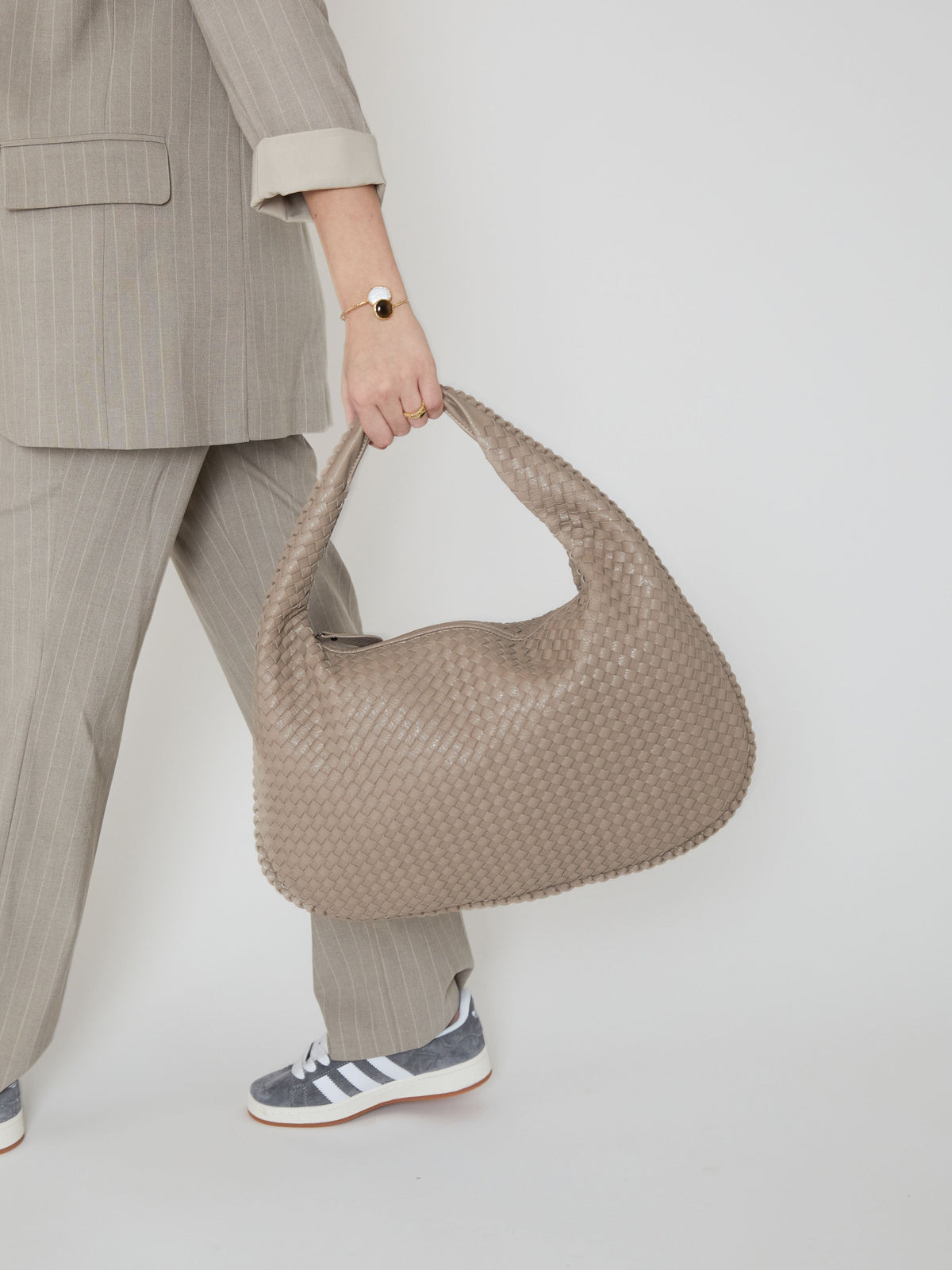MILA | SAC TRESSÉ EN CUIR VÉGÉTALIEN