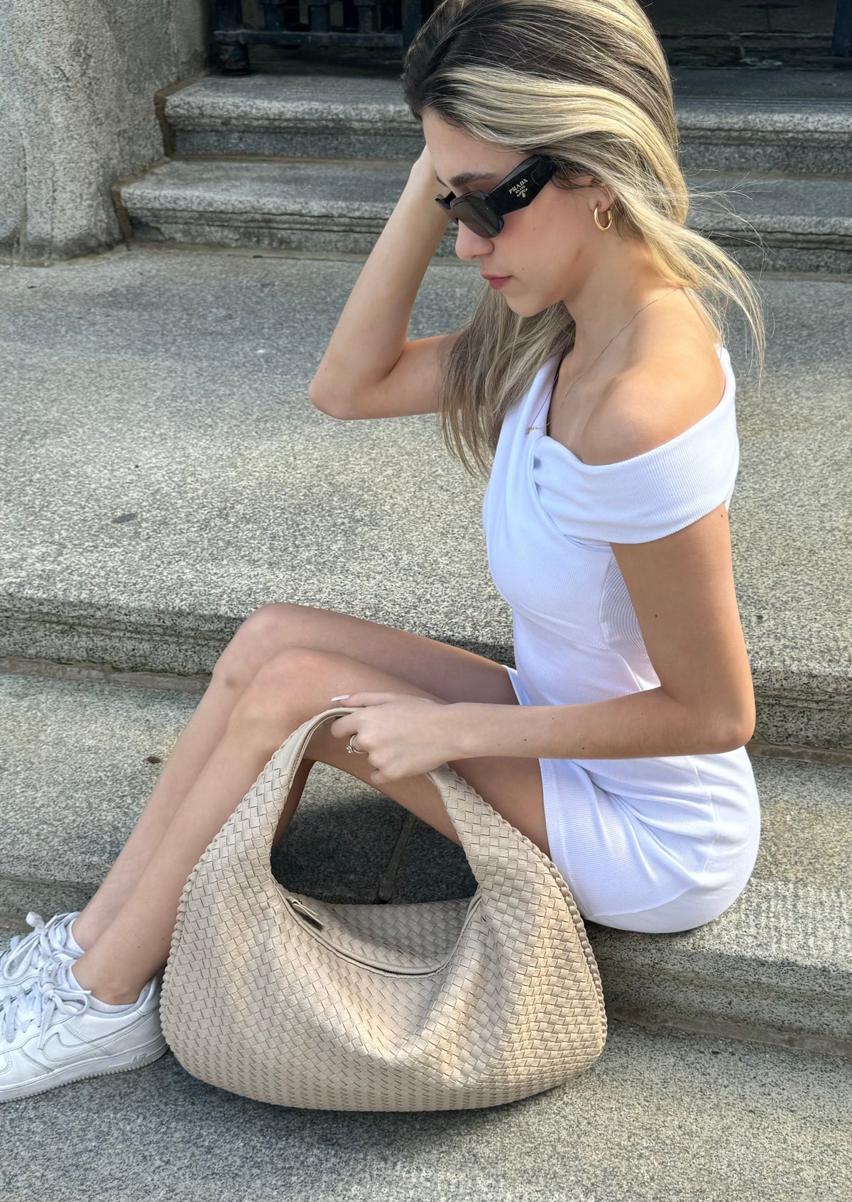 MILA | SAC TRESSÉ EN CUIR VÉGÉTALIEN