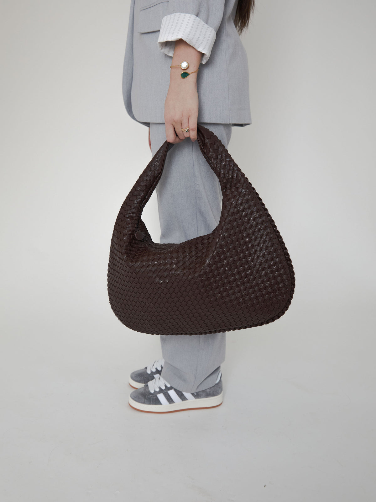 MILA | SAC TRESSÉ EN CUIR VÉGÉTALIEN